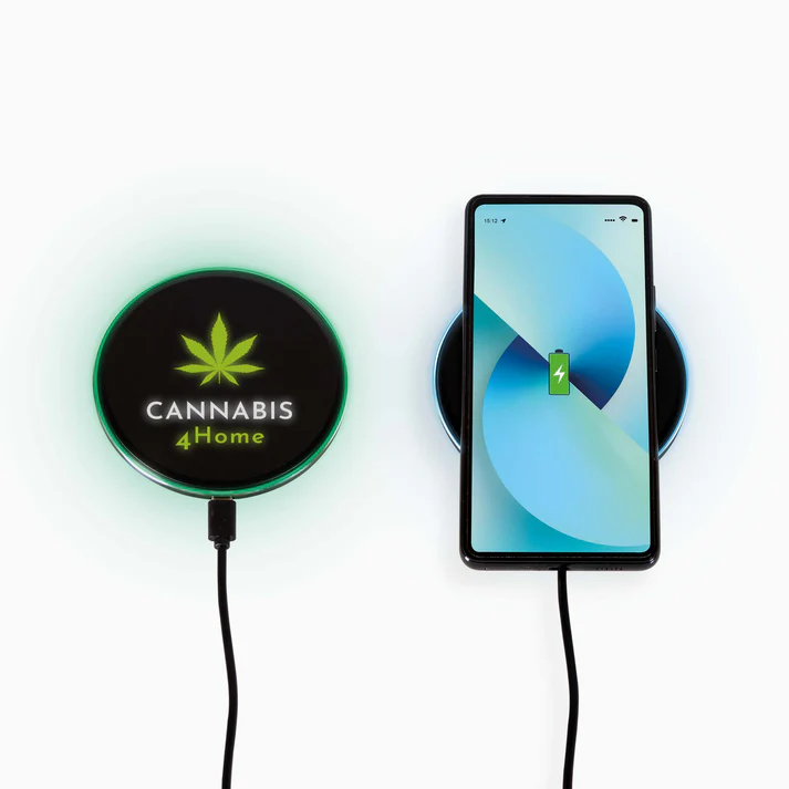 MagWire LED "color" | Kabelloses Ladegerät | 15 W | LED-Logo