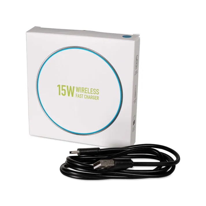 MagWire® LED Color – 15 W Wireless-Ladegerät mit farbigem LED-Logo & LED-Statusring