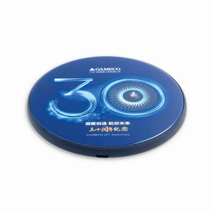 MagWire® LED Glass – Kabelloses 15W Wireless Ladegerät mit LED-Leuchtlogo