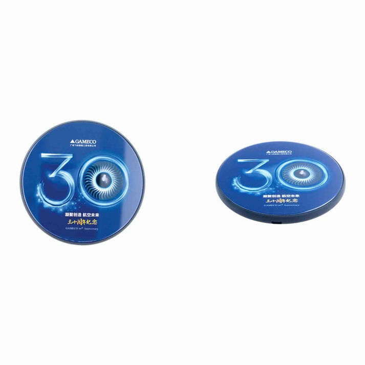 MagWire® LED Glass – Kabelloses 15W Wireless Ladegerät mit LED-Leuchtlogo