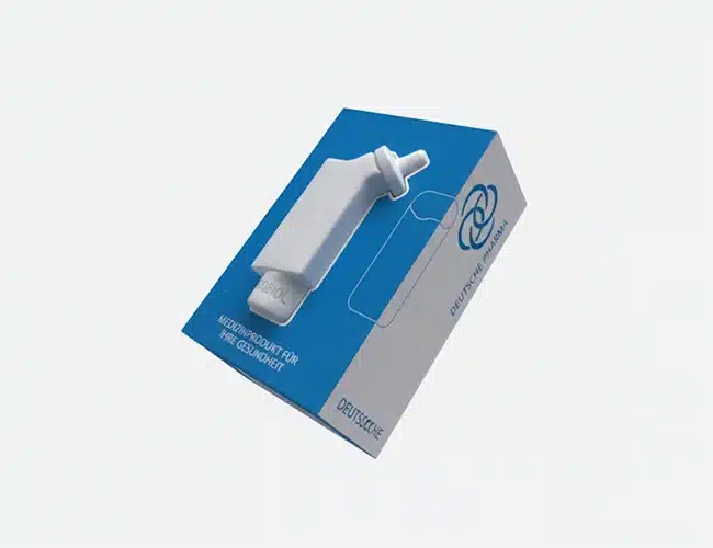 MediShape 3D Form-Taschentuchbox – Modernes Design (175 × 115 × 55 mm)