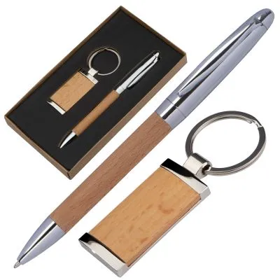 Metall Holz Geschenkset