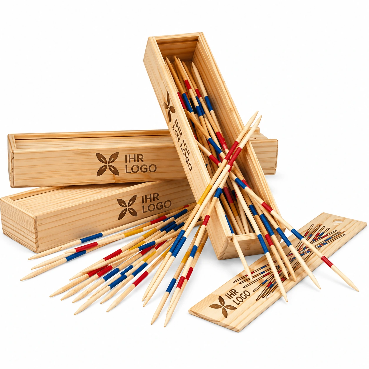 Mikado-Spiel Cas | Holz