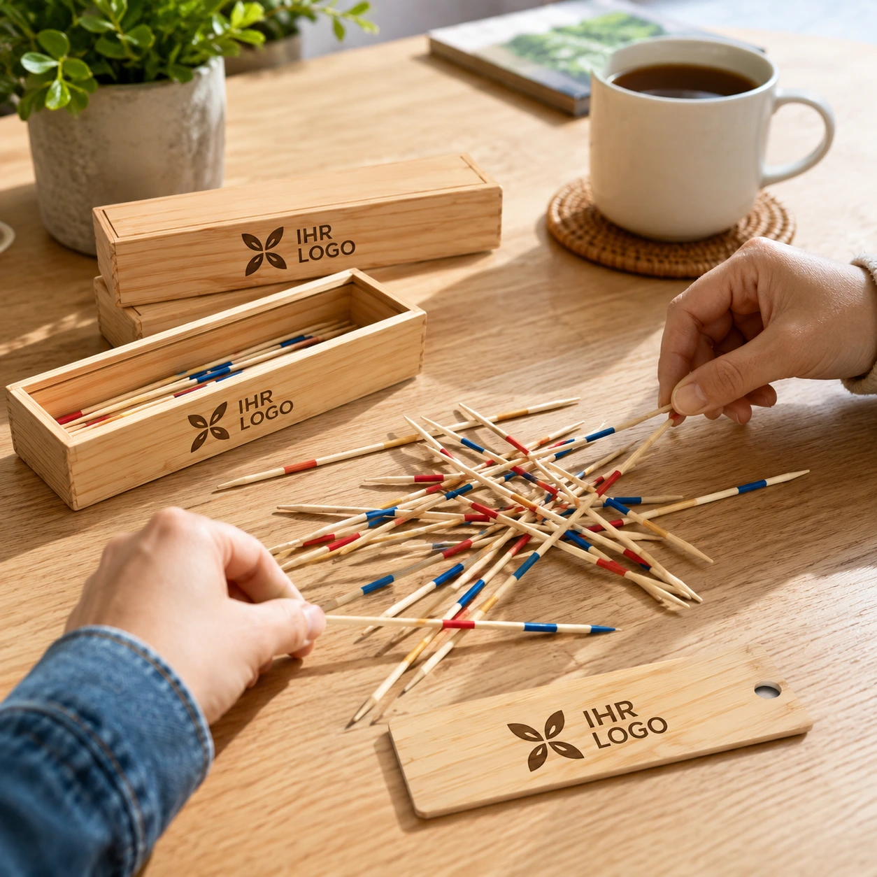 Mikado-Spiel Cas | Holz