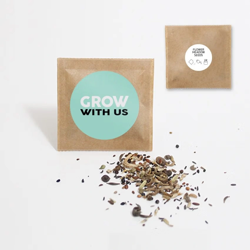 Mini Sachet – Saatgutbeutel mit individuellem Werbeetikett
