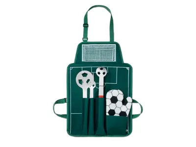 DONAU BALLY Fußball BBQ Set