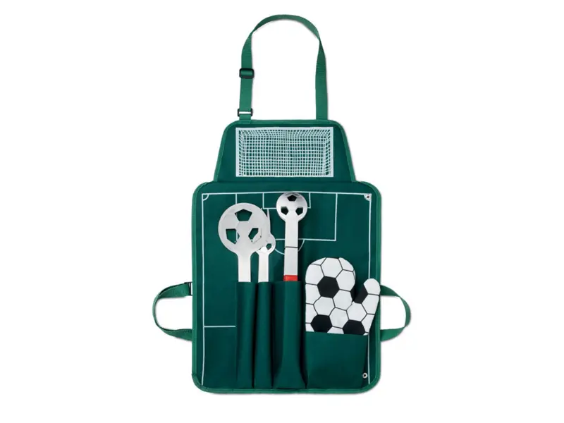 DONAU BALLY Fußball BBQ Set