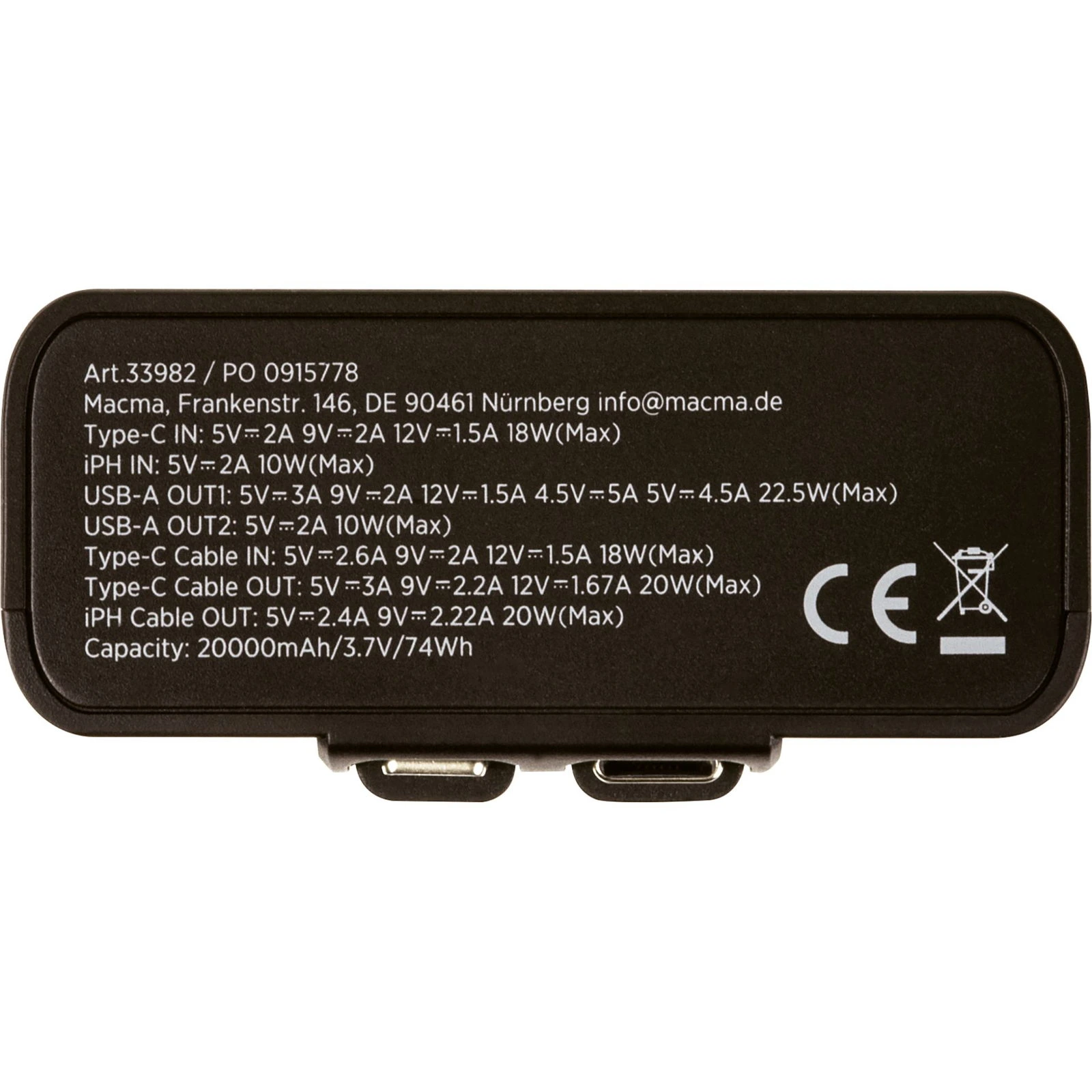 MoLu Powerbank Marbella
