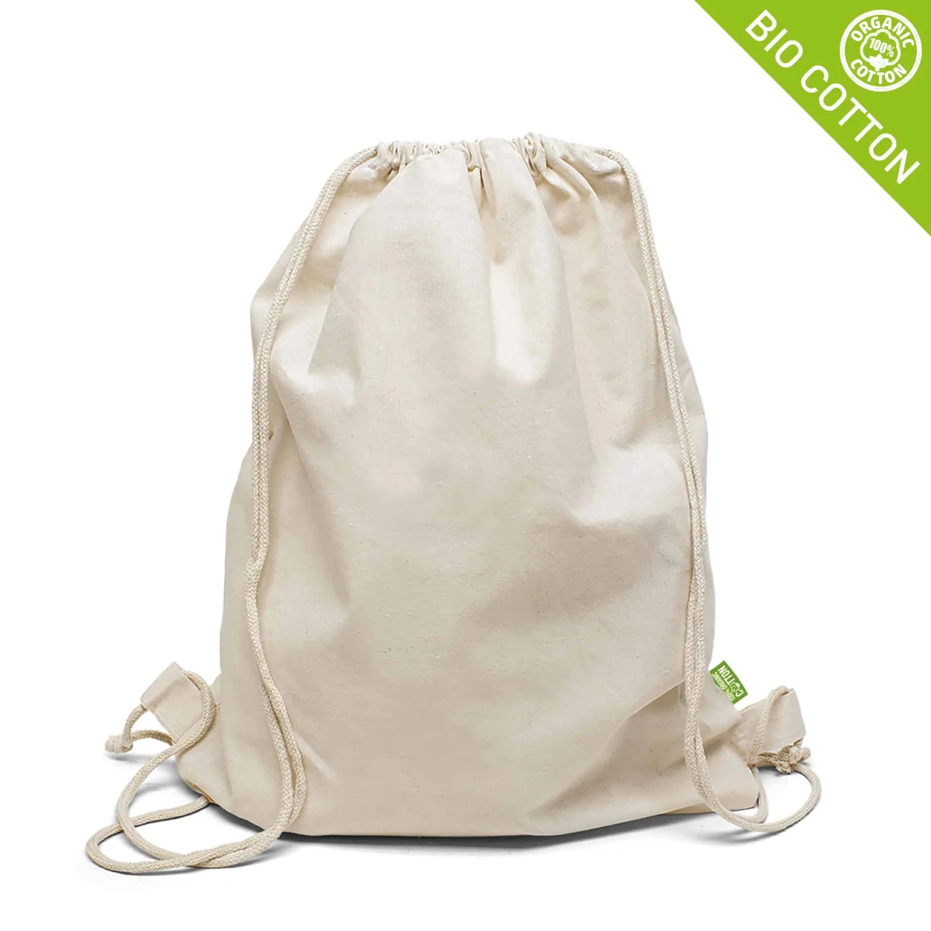 MONTREAL – Bio-Baumwollrucksack mit Kordelzug [BIO/Organic] ( 40 x 50 cm)