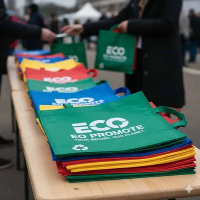 Non Woven Taschen bedrucken: Budget-Werbetaschen für Massenverteilung