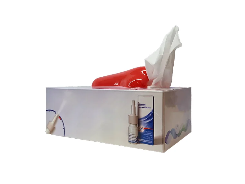 3D NASE TASCHENTUCHBOX (175 x 115 x 55 mm)