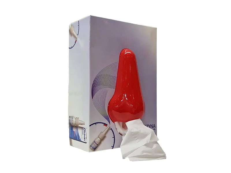 3D NASE TASCHENTUCHBOX (175 x 115 x 55 mm)