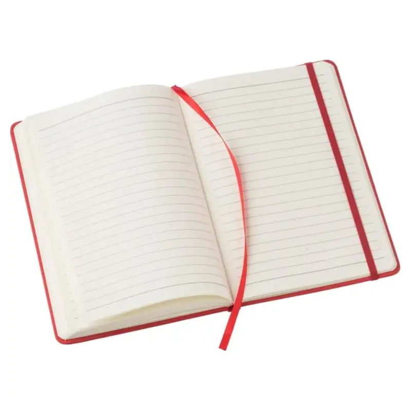 Notebook Eva – A5 Notizbuch aus recyceltem PU mit FSC®-Papier, 96 linierten Seiten