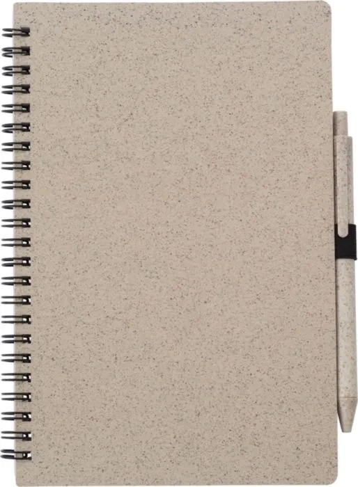 Notizbuch Massimo | Weizenstroh | A5 | Liniert