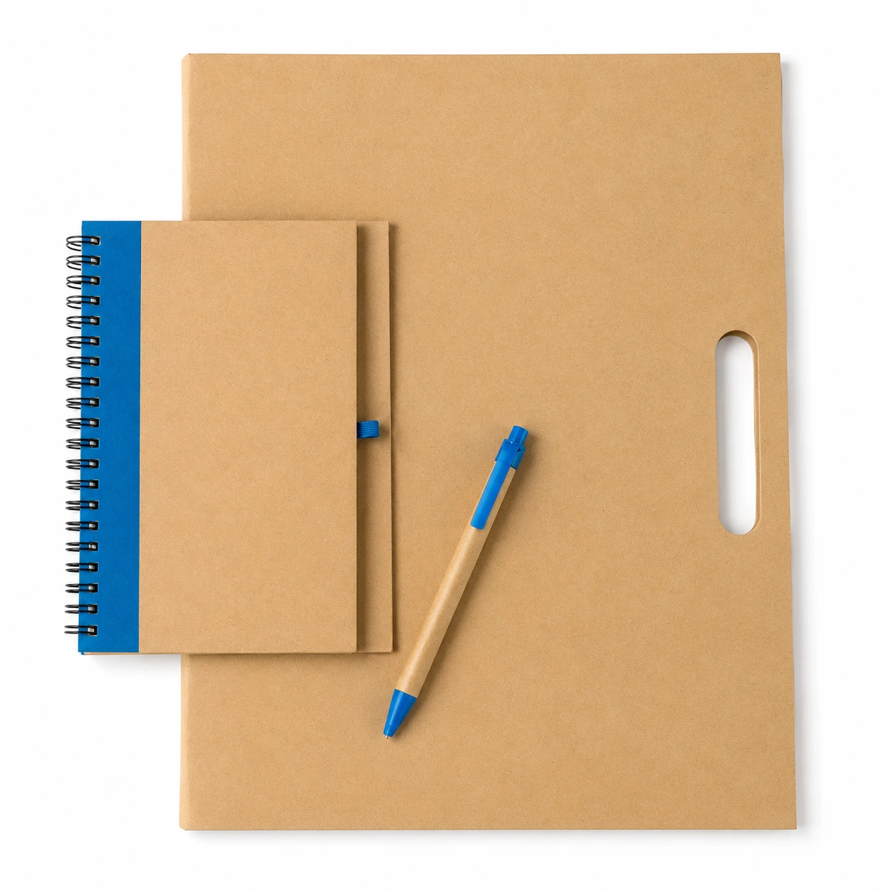 Notizmappe Charlie mit FSC®-Papier und Haftnotizen