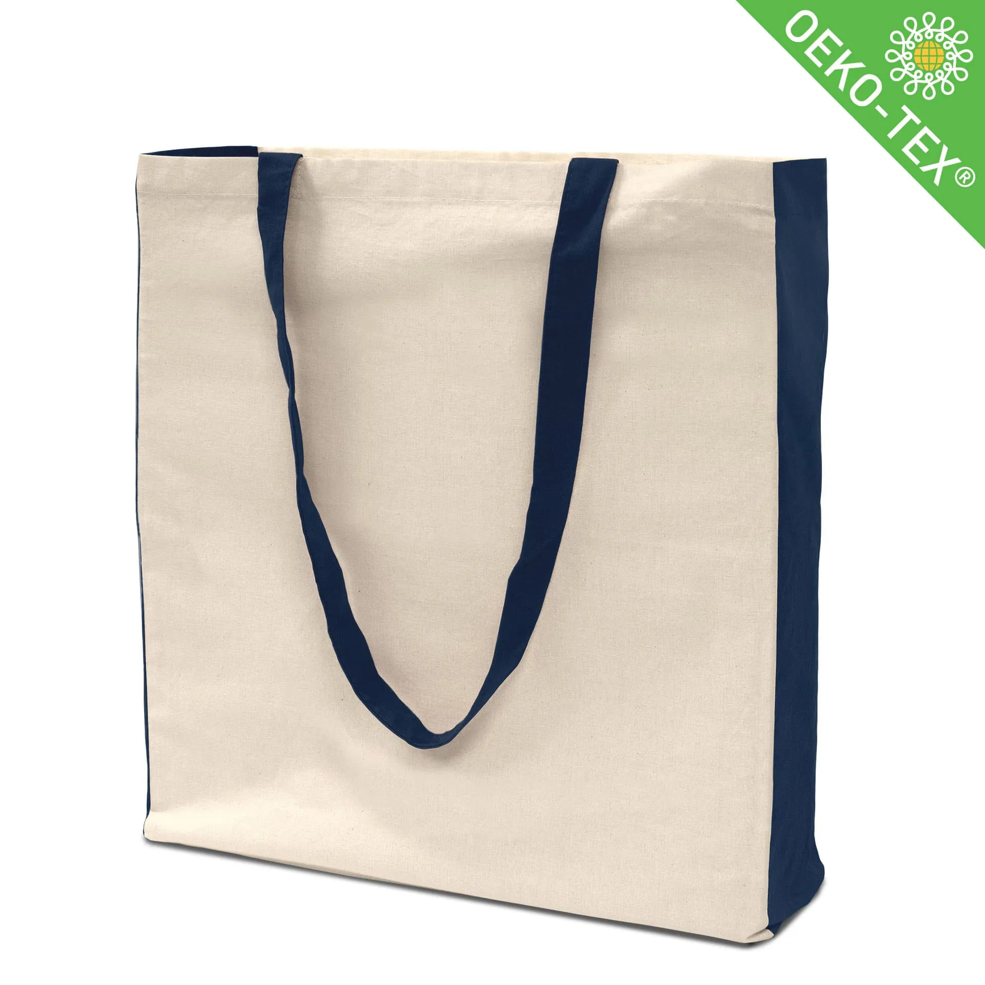 PALMA – Baumwolltasche mit Boden- Seitenfalte ( 38 x 42 cm)