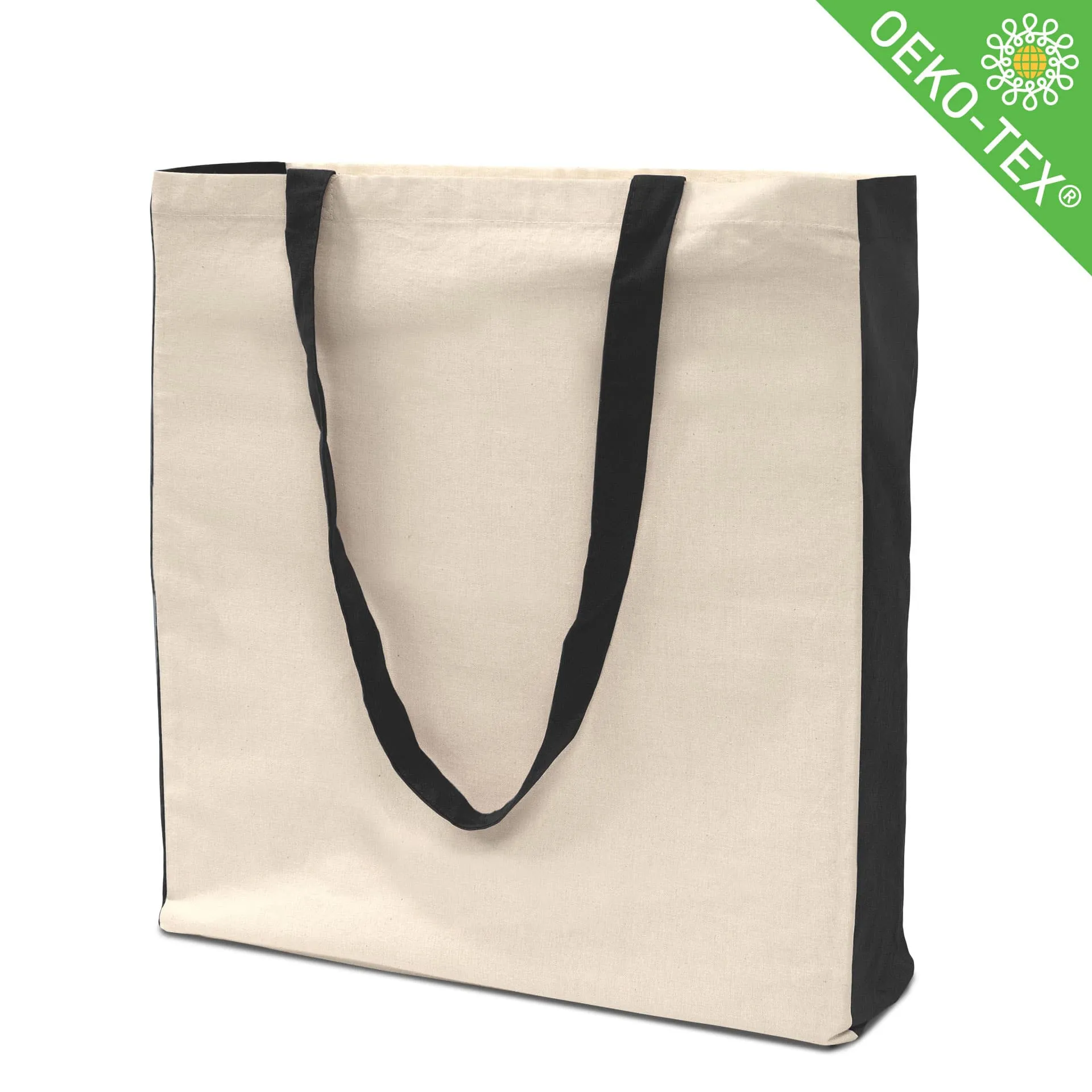 PALMA – Baumwolltasche mit Boden- Seitenfalte ( 38 x 42 cm)
