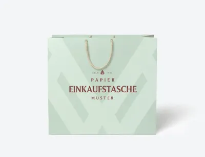 Nachhaltige Einkaufstaschen (Papiertüten)