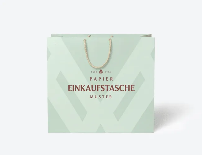 Nachhaltige Einkaufstaschen (Papiertüten)