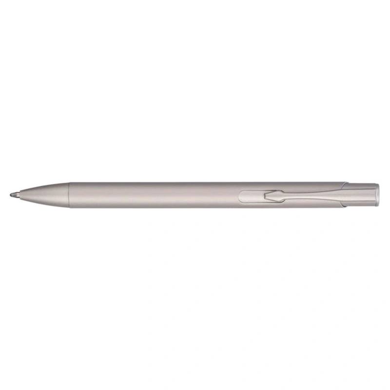 Kugelschreiber Gladys – Recycelter Aluminium-Kugelschreiber mit Soft-Touch-Oberfläche