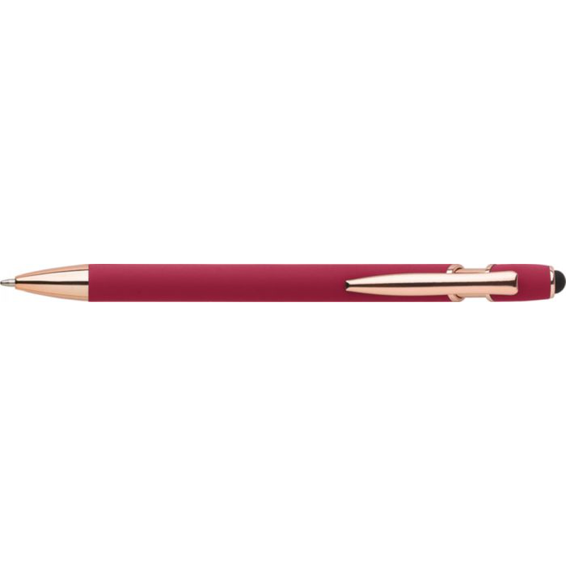 Anthony Kugelschreiber aus Aluminium mit Stylus