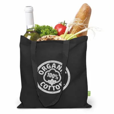 PERTH – Bio-Baumwolltasche mit langen Henkeln (BIO/Organic) (38 x 42 cm)