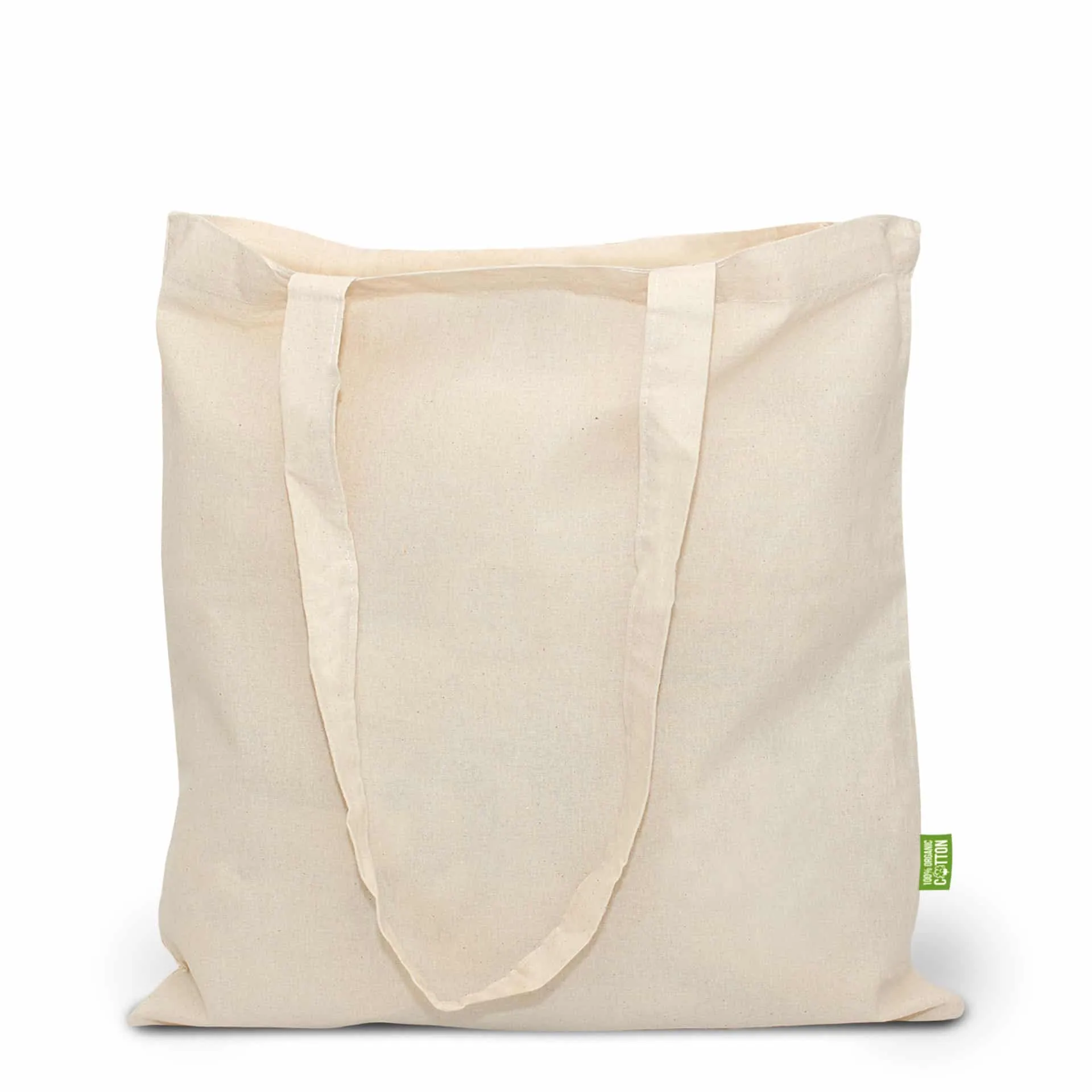 PERTH – Bio-Baumwolltasche mit langen Henkeln (BIO/Organic) (38 x 42 cm)