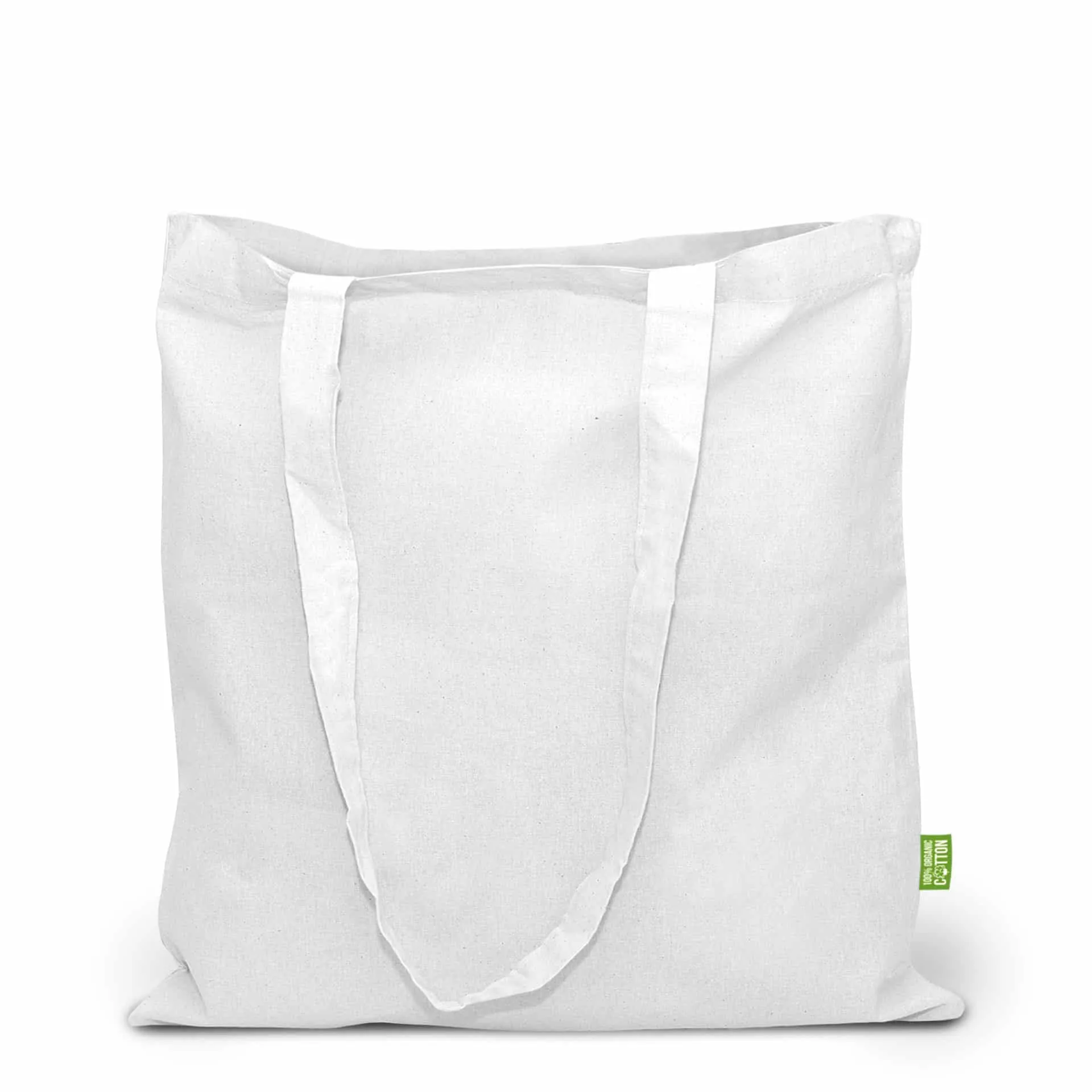 PERTH – Bio-Baumwolltasche mit langen Henkeln (BIO/Organic) (38 x 42 cm)