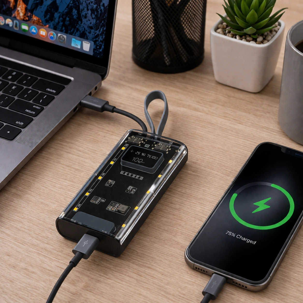 Powerbank, 10.000 mAh, Darwin