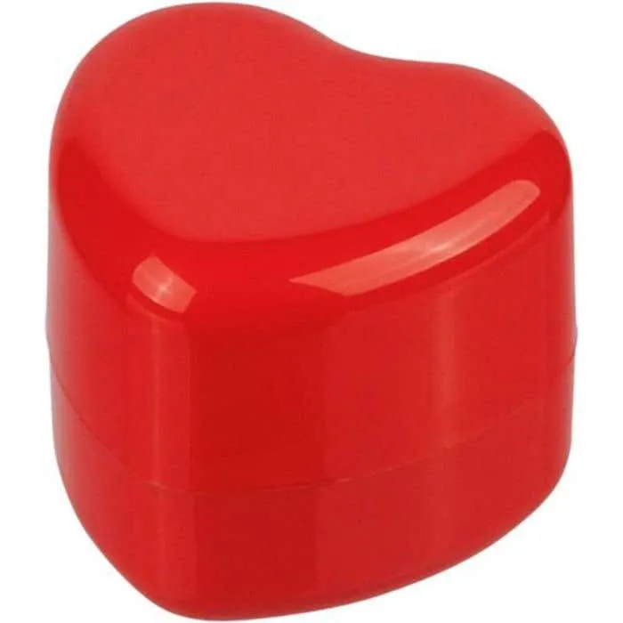 PP-Lippenbalsam-Dose in Herzform Ilja