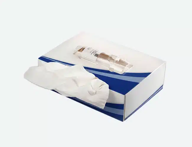 Premium Kosmetiktuchbox – Weiche 2-lagige Tücher für Büro, Hotel & Zuhause (175 × 115 × 55 mm)