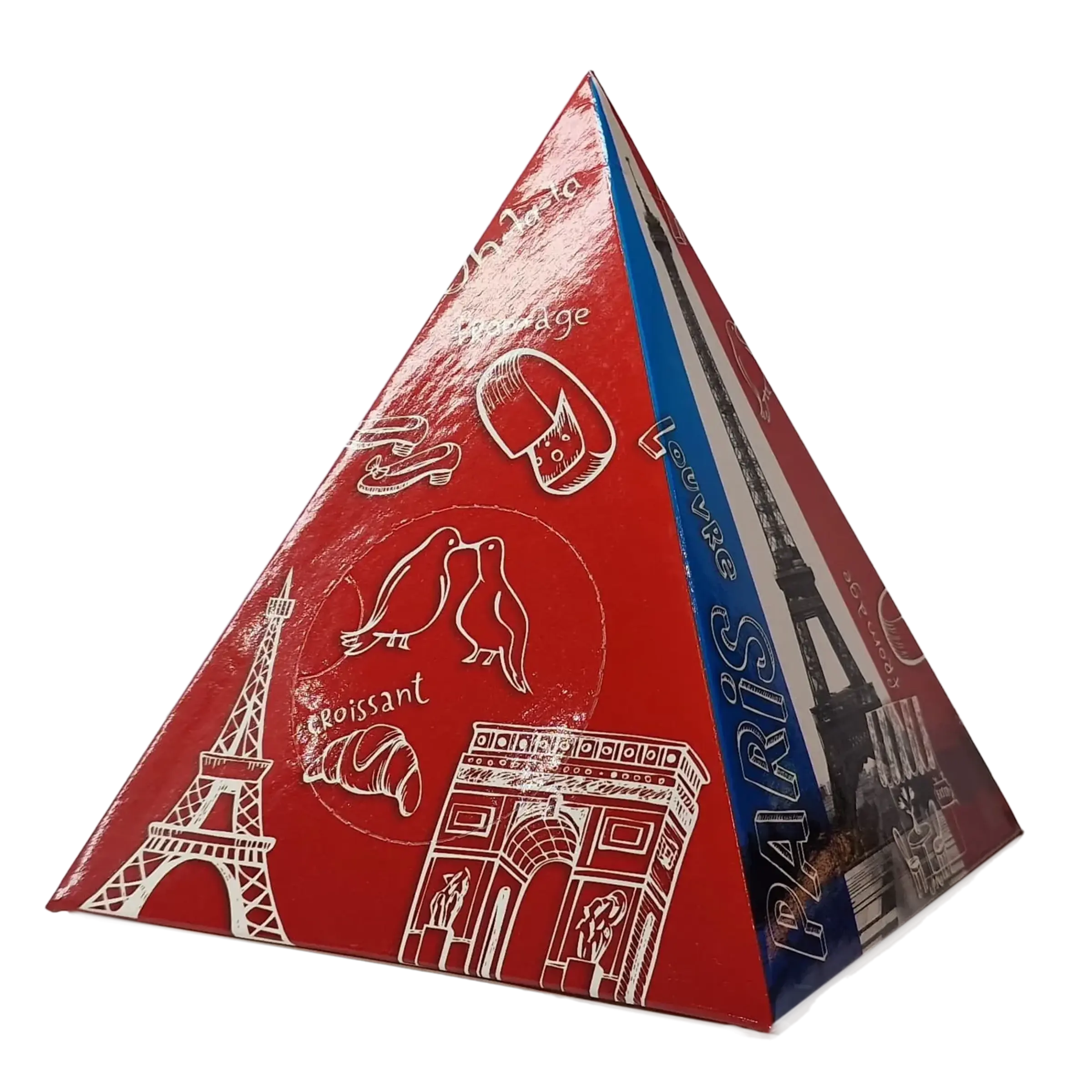 PYRAMIDE (M) TISSUE-BOX (145 x 145 x 185 mm)
