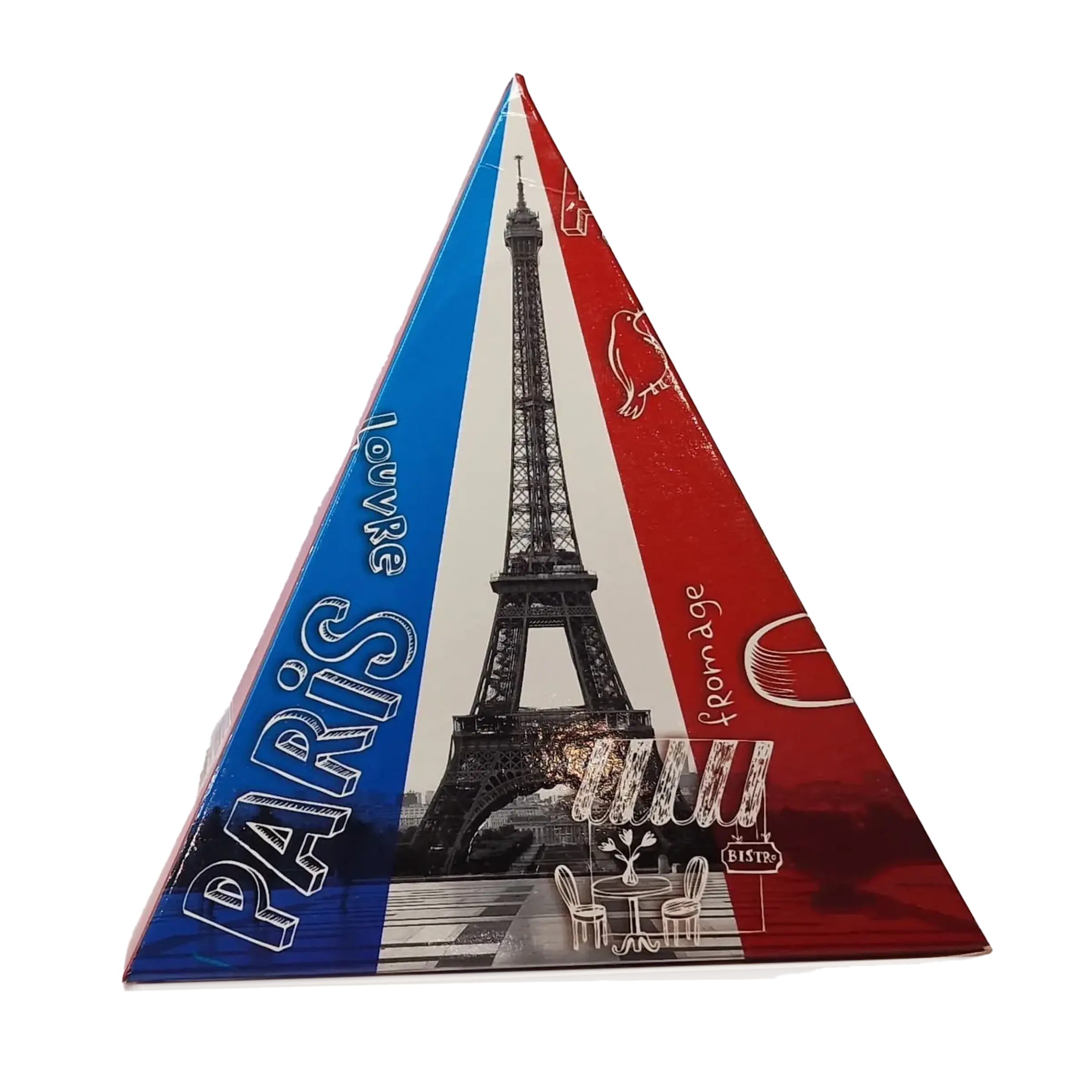 PYRAMIDE (M) TISSUE-BOX (145 x 145 x 185 mm)