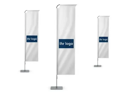 Quadratisches Banner (75x300cm)