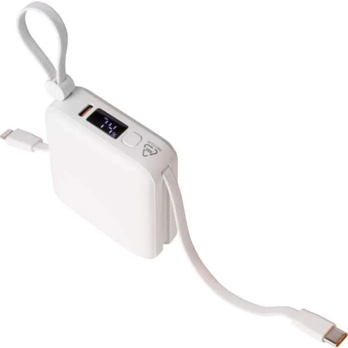 Recycelte ABS-Powerbank Jona
