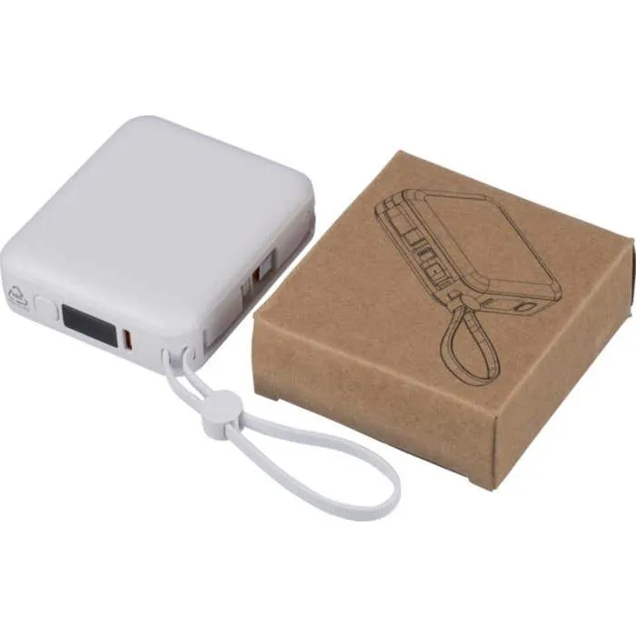 Recycelte ABS-Powerbank Jona