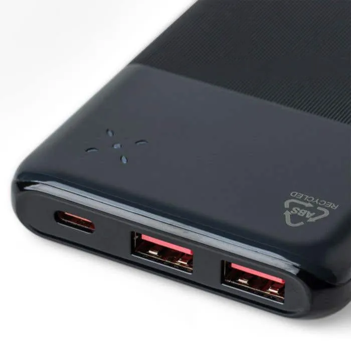 Recycelte ABS-Powerbank Tavi