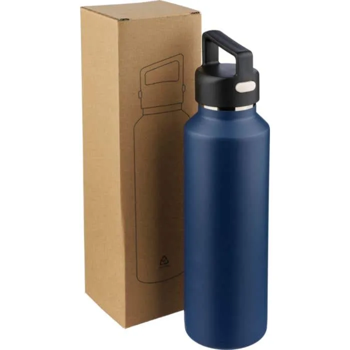 Recycelte doppelwandige Flasche aus Edelstahl 600 ml Mace