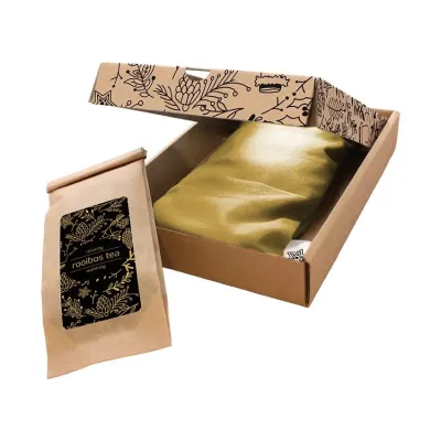Chill & Tea Geschenkset – Entspannung mit Wärmekissen und Premium-Tee