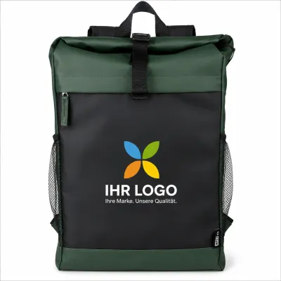 Roll-Top-Rucksack Yani | Recycelt | Wasserabweisend