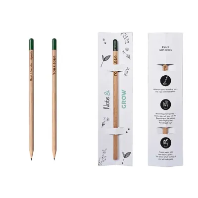 Pflanzbarer Bleistift mit Saatgutkapsel