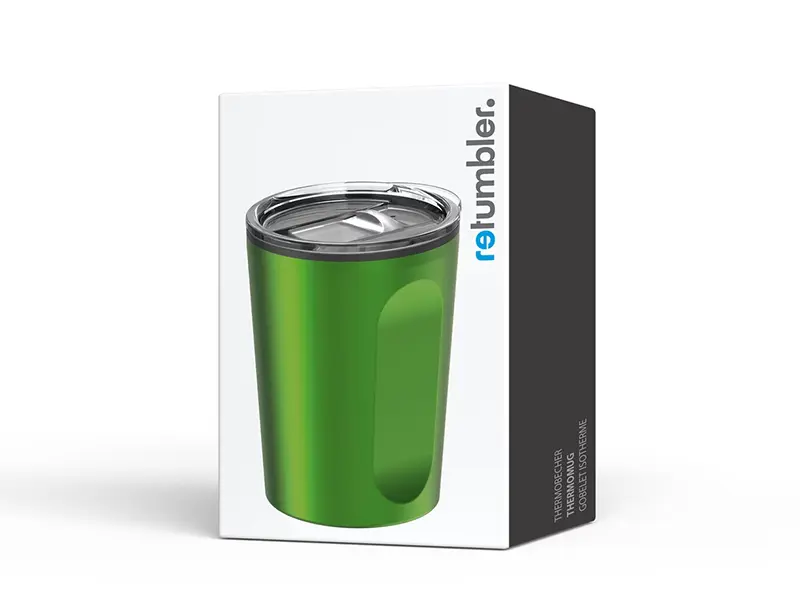 Thermobecher RETUMBLER-MACERATA grün (ab 20 Stück)