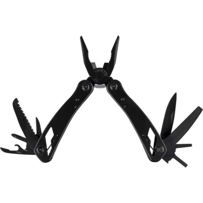 Schwarzes Aluminium-Multitool Ariane