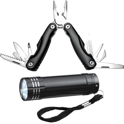 Set Taschenlampe & Multitool Oakland