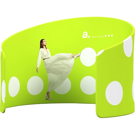 Runde Messewand 300 cm