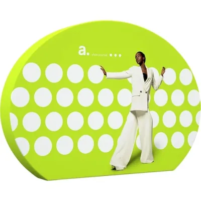 Runde Messewand Textil 330 cm
