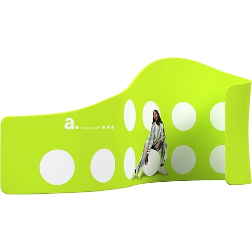 Wave Messewand 495 cm