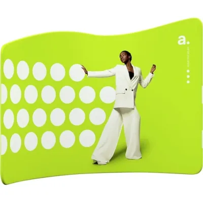 Wave Messewand Soft 300 cm
