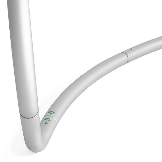 Gebogene Messewand 330 cm