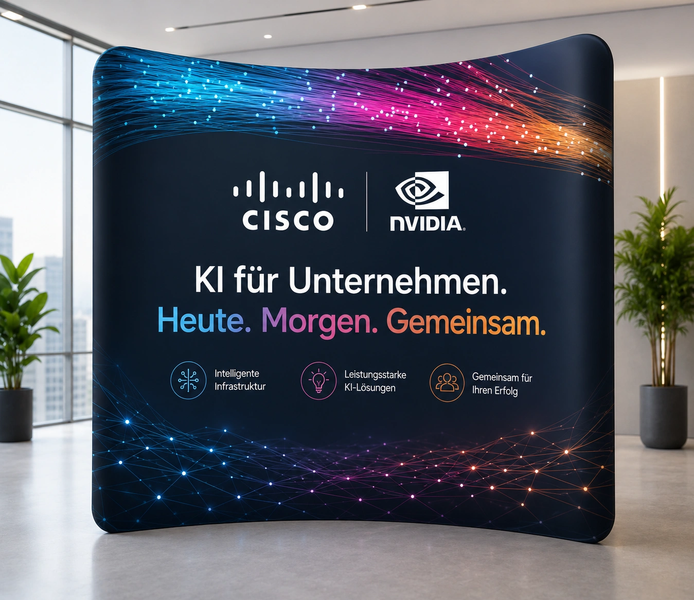 Softwall Messewand 300 cm